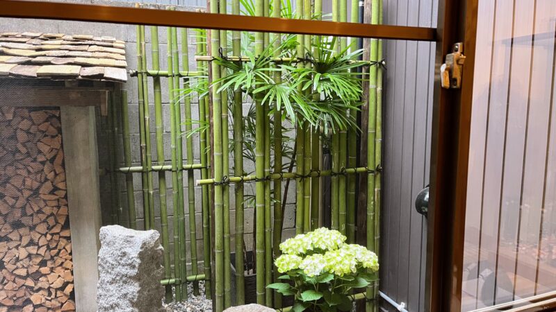 中庭の鑑賞樹ご注文の件